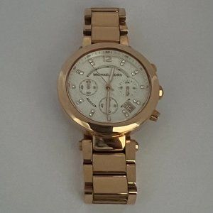 Michael Kors Rose Gold Watch